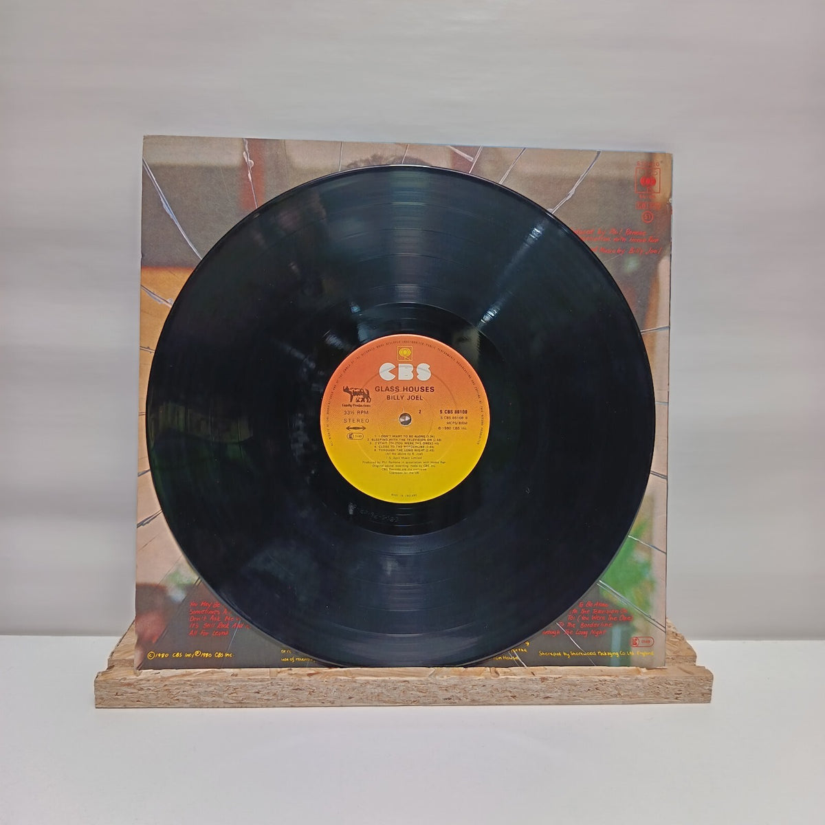 Billy Joel glass houses vinyl record VG+/VG+ 86108