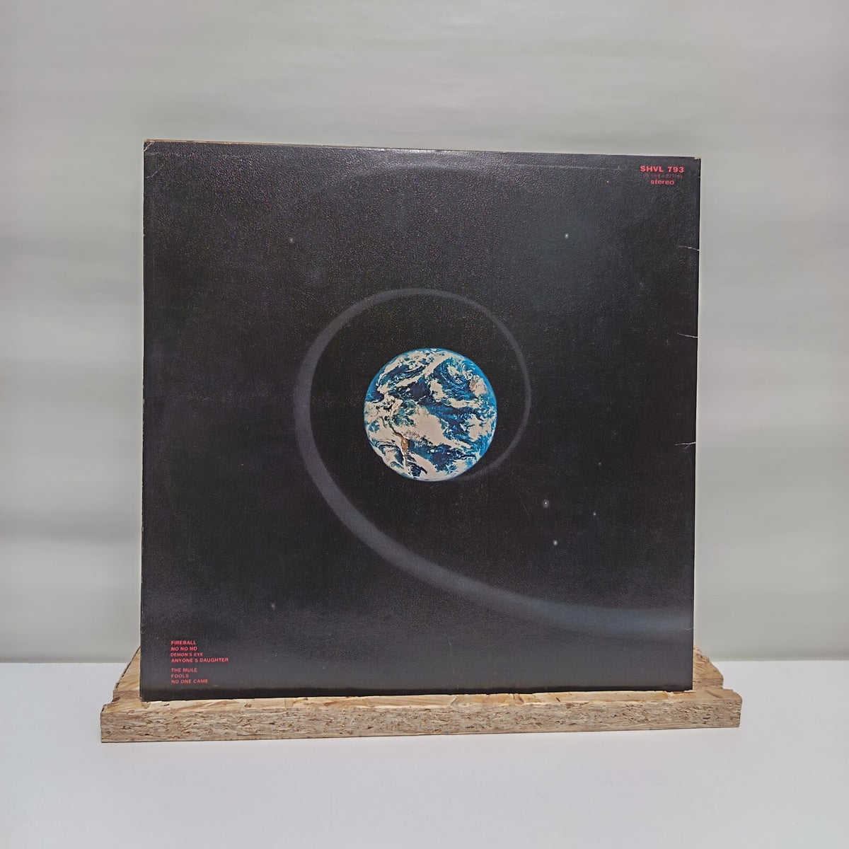 Deep Purple fireball vinyl record 1971 EX/EX SHVL 793