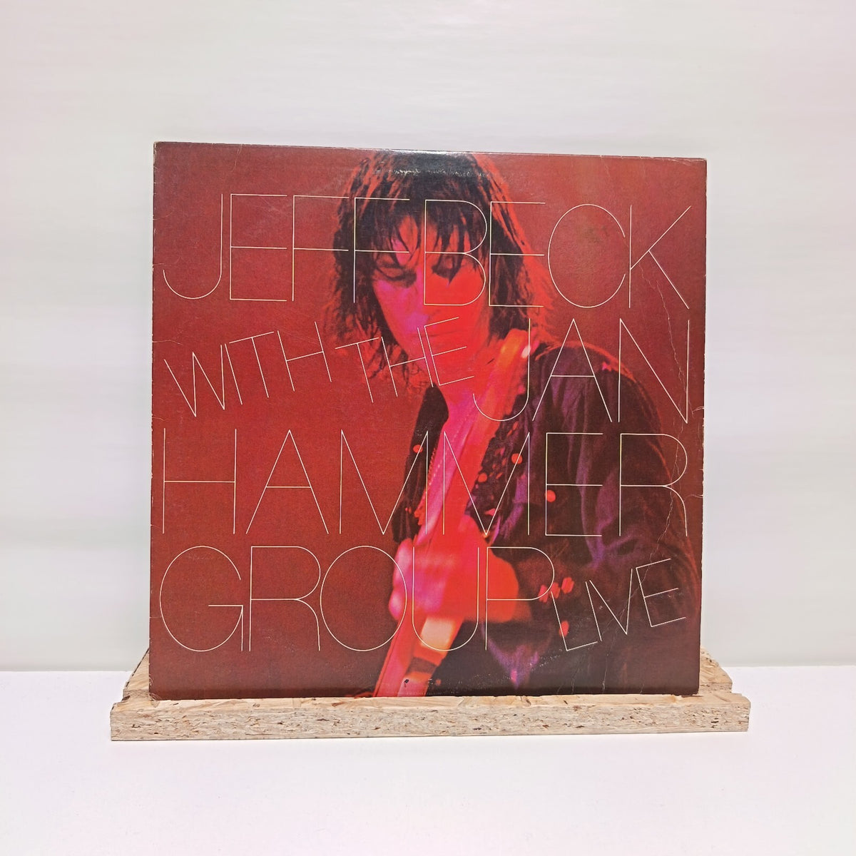Jeff Beck with the jan hammer group live vinyl record VG+/VG+ 34433