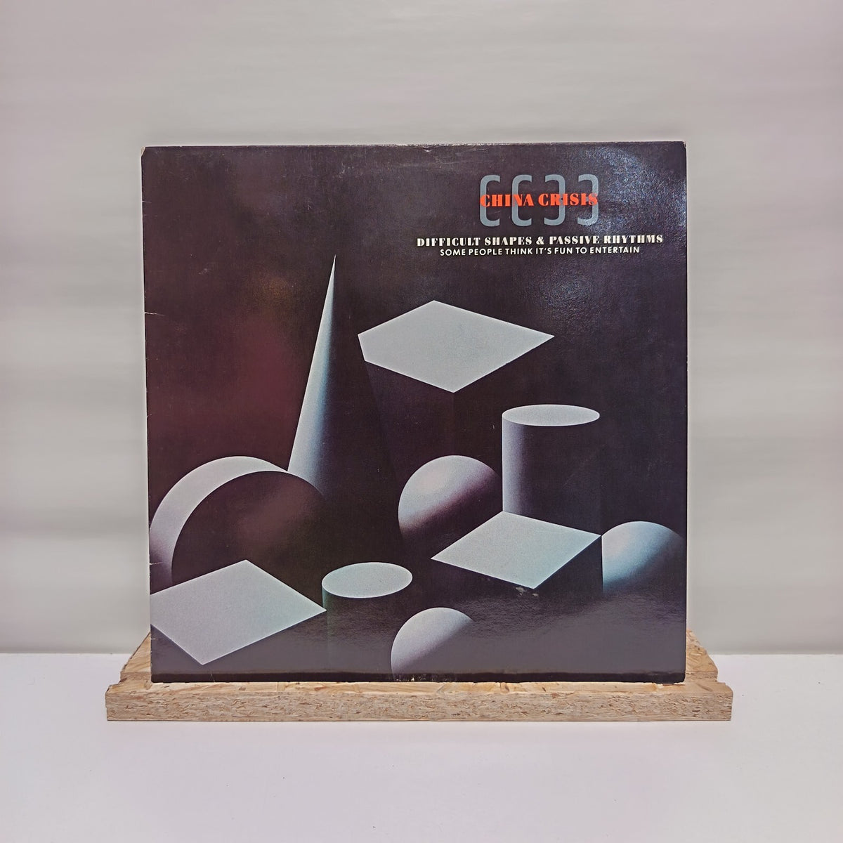 China Crisis difficult shapes & passive rhythms vinyl record VG+/VG+ V 2243