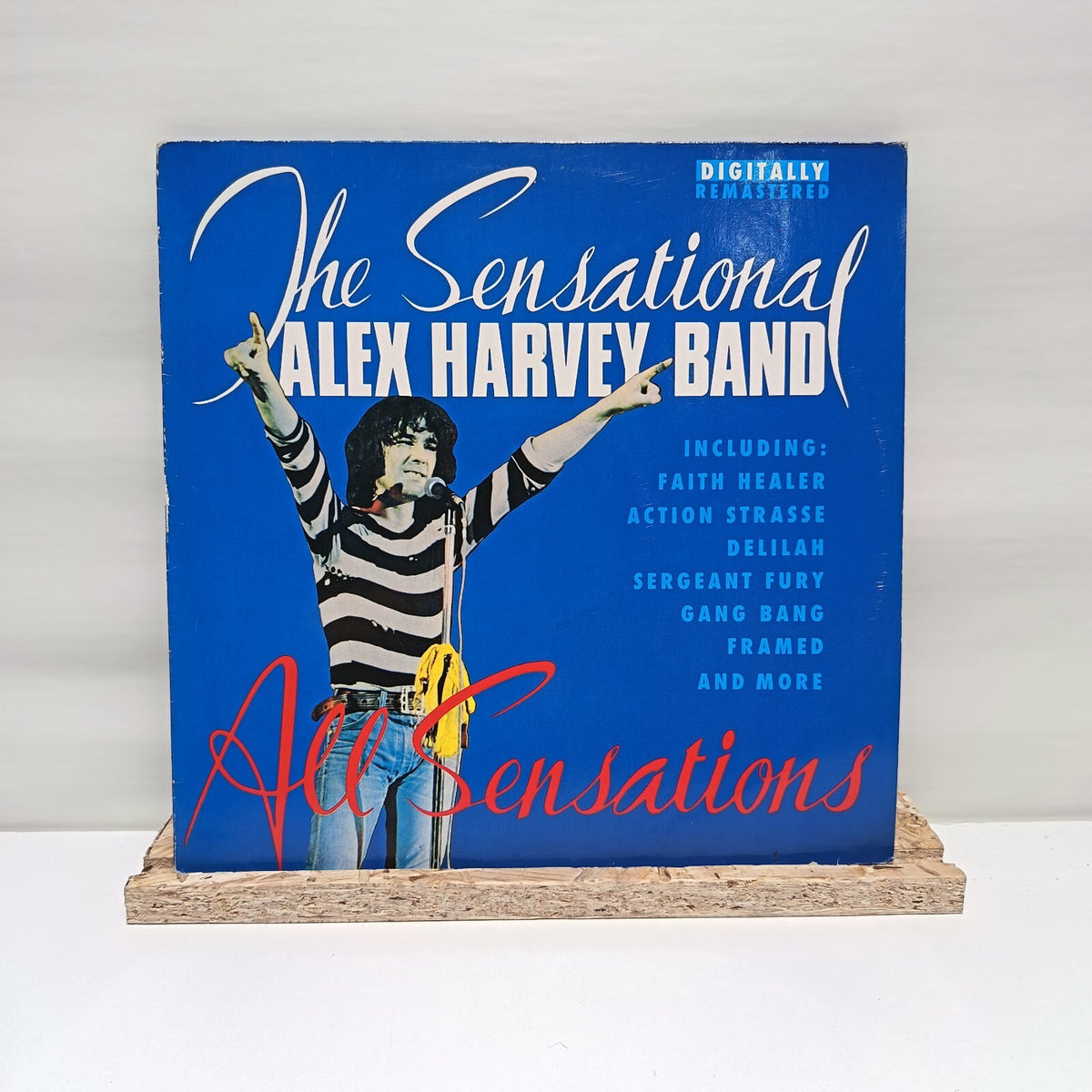 The Sensational Alex Harvey Band all sensations vinyl record VG+/VG+ 512 201-1