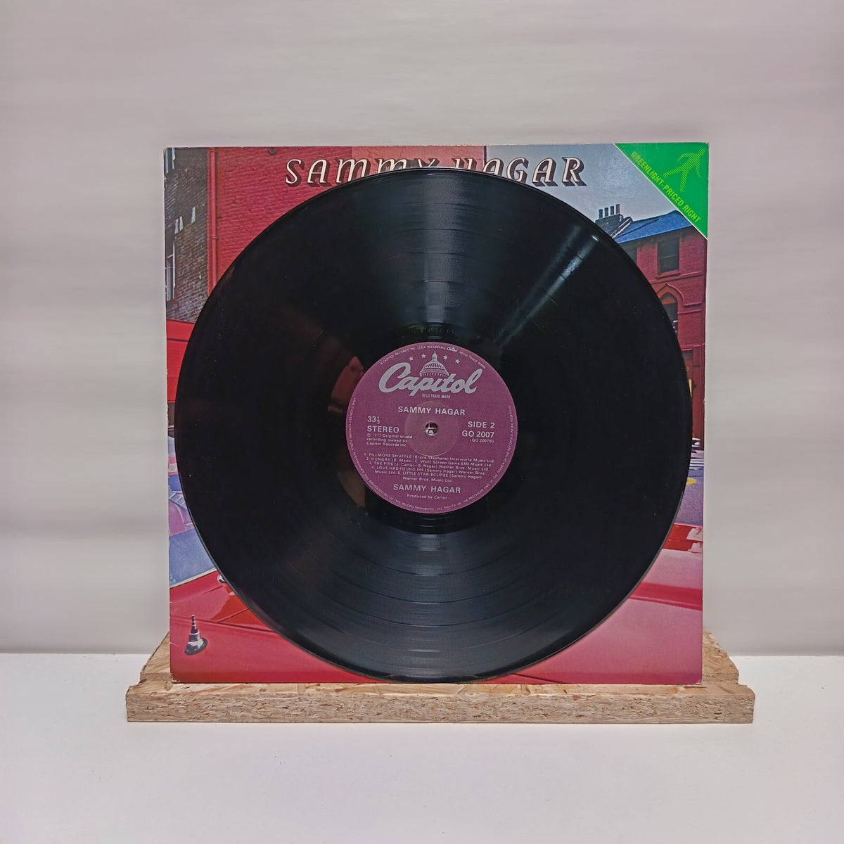 Sammy Hagar self titled vinyl record VG+/VG+ GO 2007