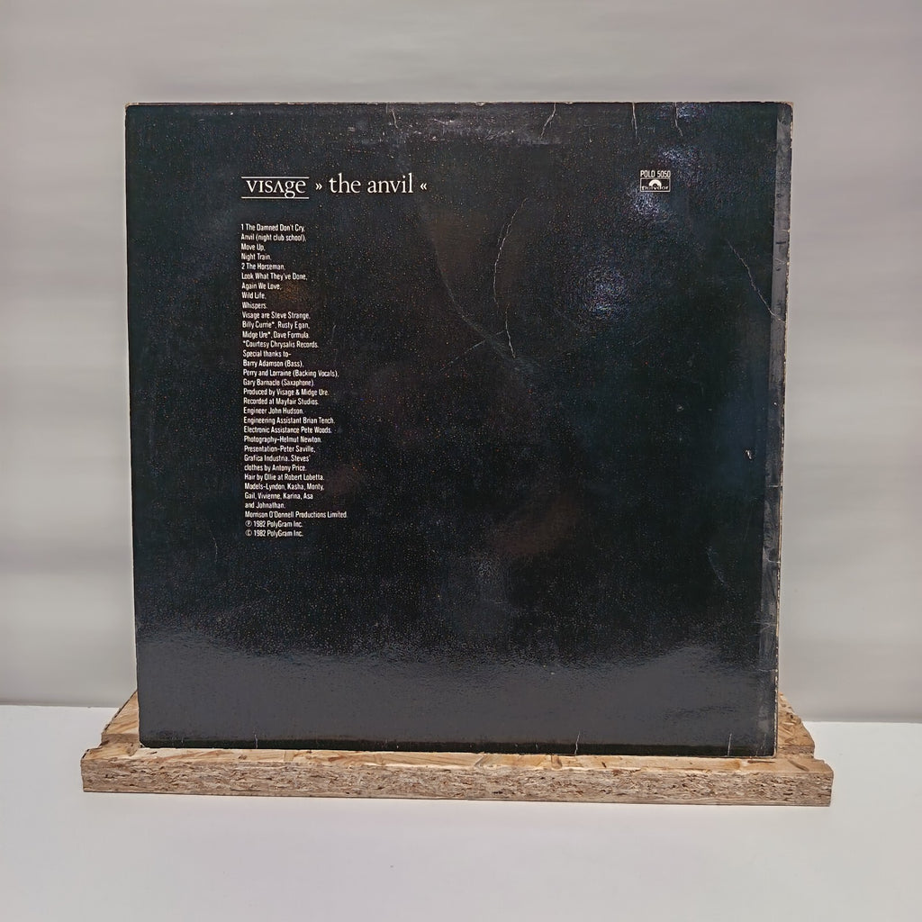 Visage the anvil vinyl record VG+/VG+ POLD 5050