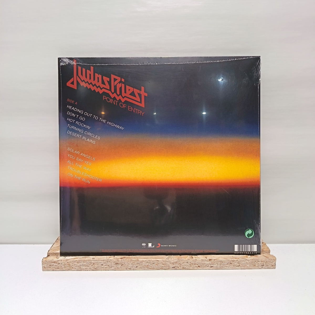 Judas Priest point of entry vinyl record