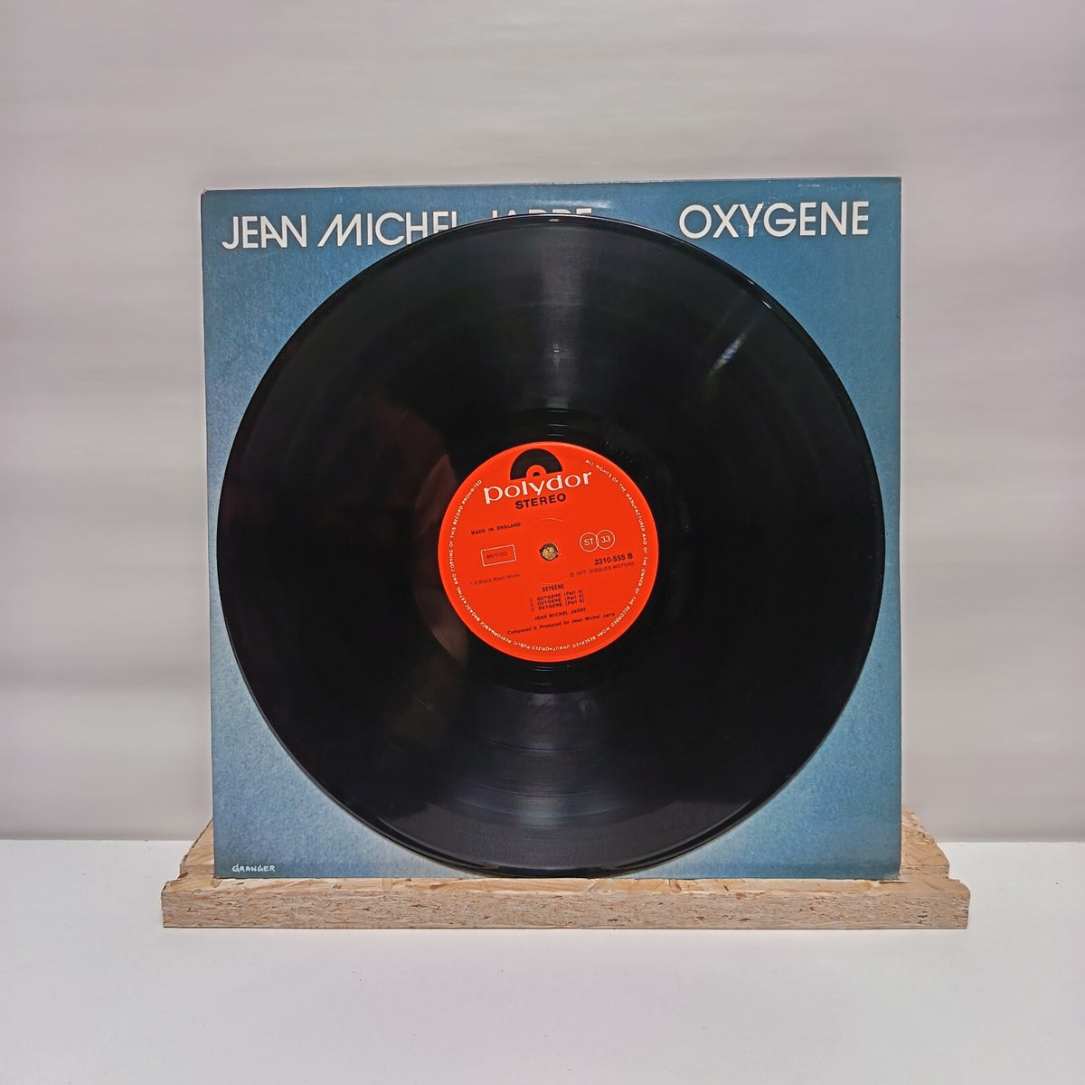 Jean Michel Jarre oxygene vinyl record VG+/VG+ 2310 555