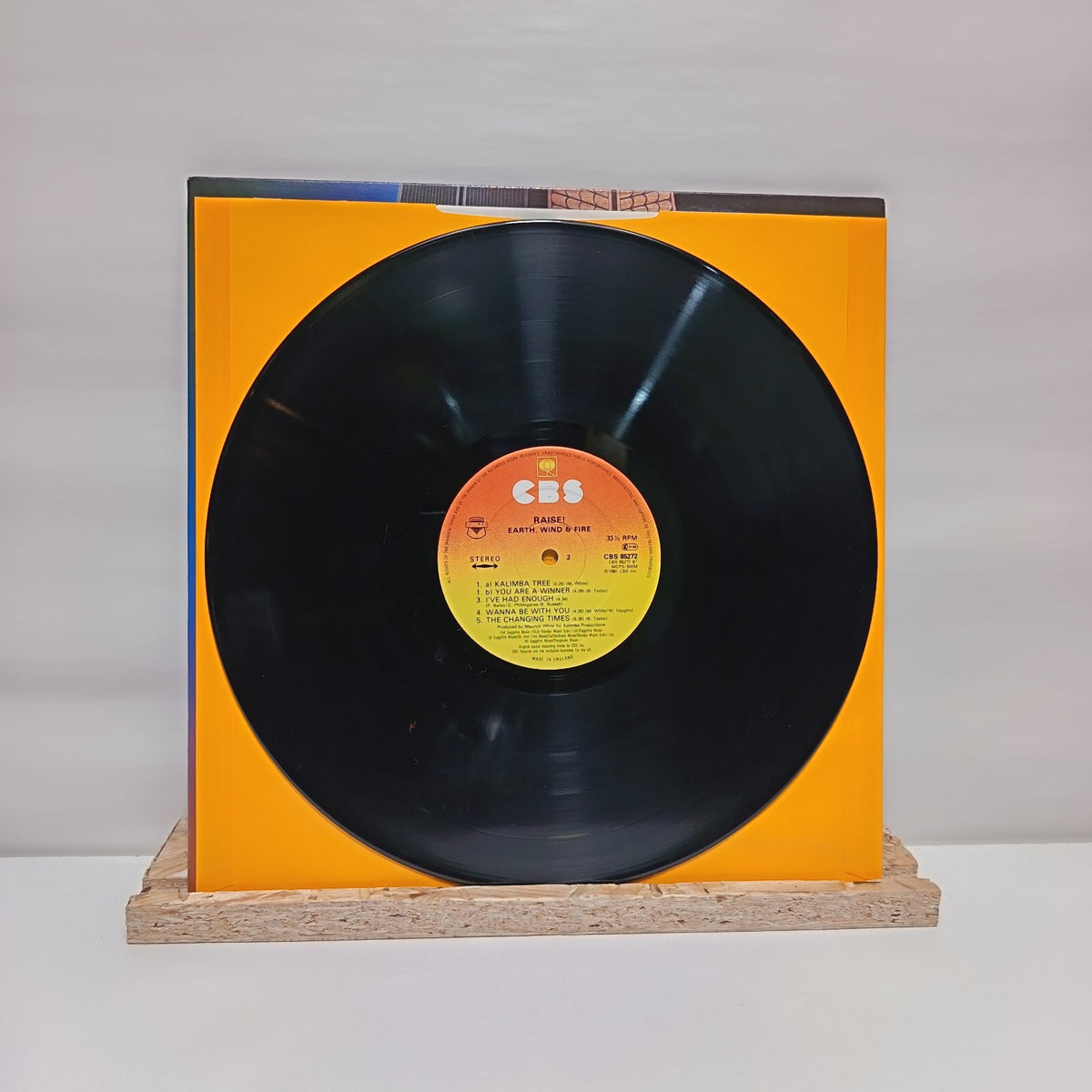 Earth, Wind & Fire raise! vinyl record EX/EX 85272