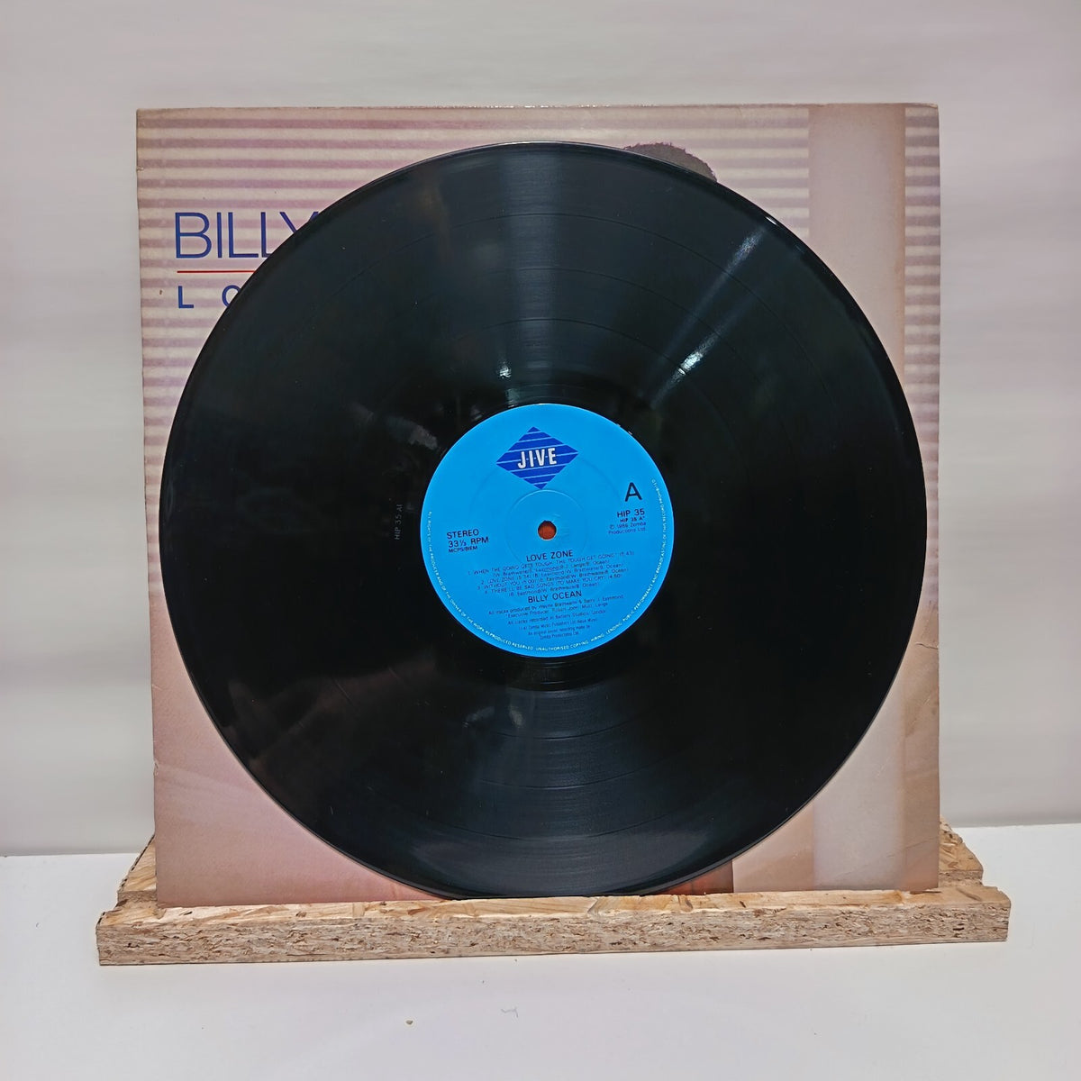 Billy Ocean love zone vinyl record VG+/VG+ HIP 35