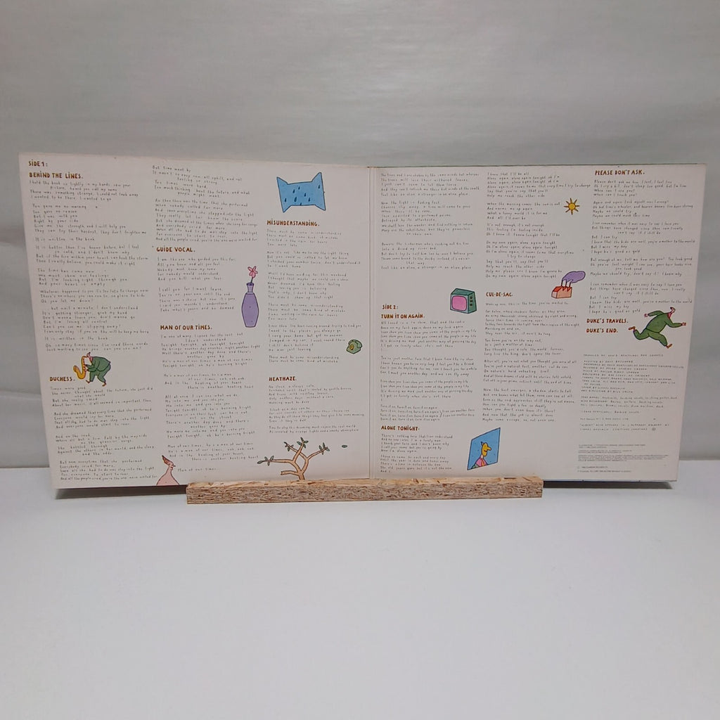Genesis duke vinyl record 1980 VG+/VG+ CBR 101