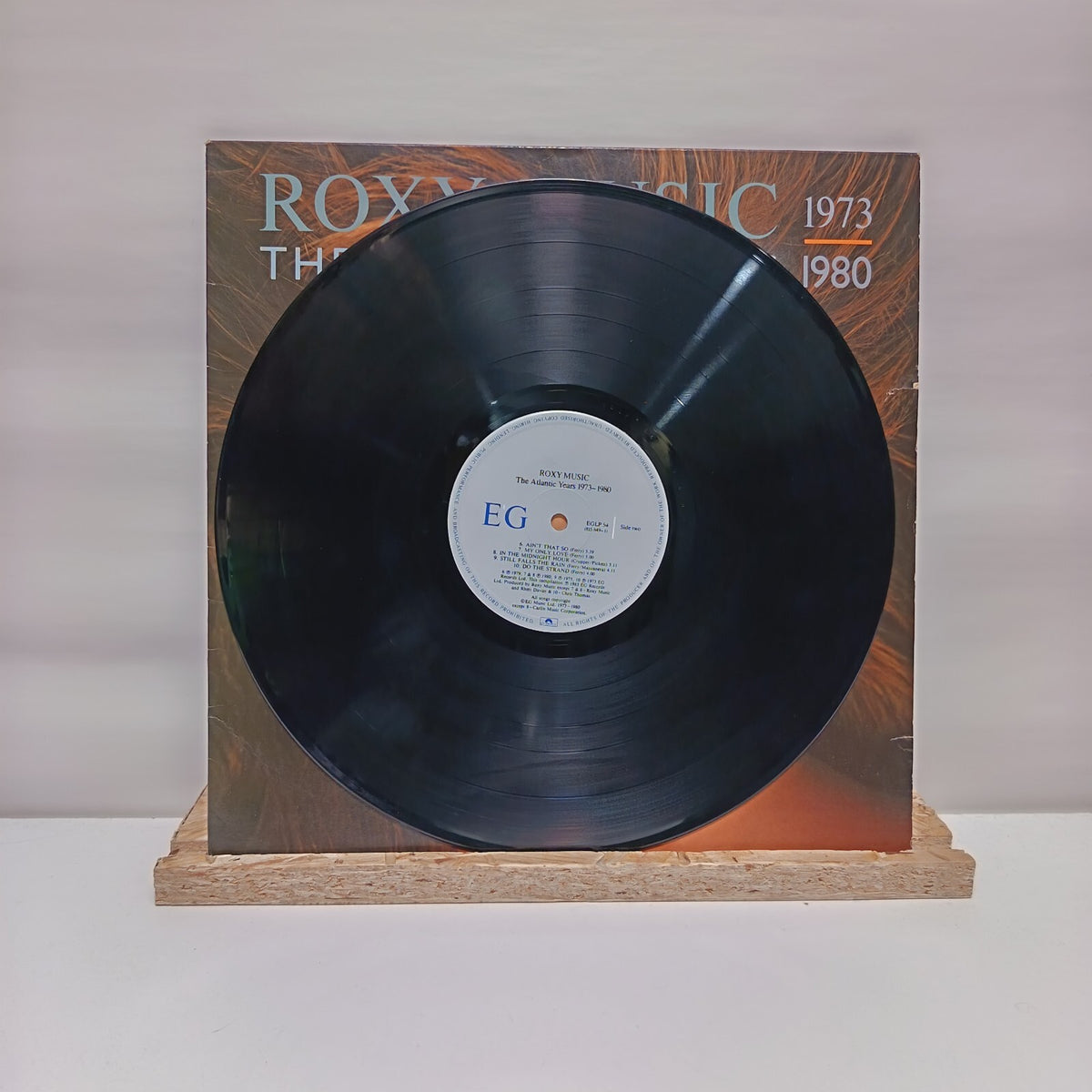 Roxy Music the atlantic years vinyl record VG+/VG EGLP 54