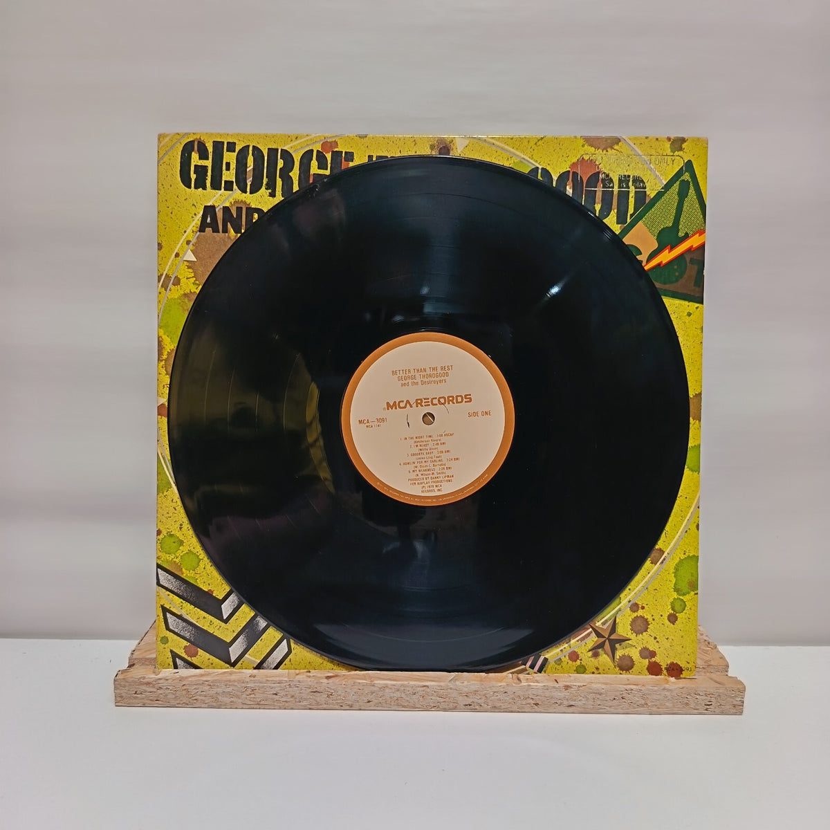 George Thorogood better than the rest vinyl record VG+/VG+ MCA-3091