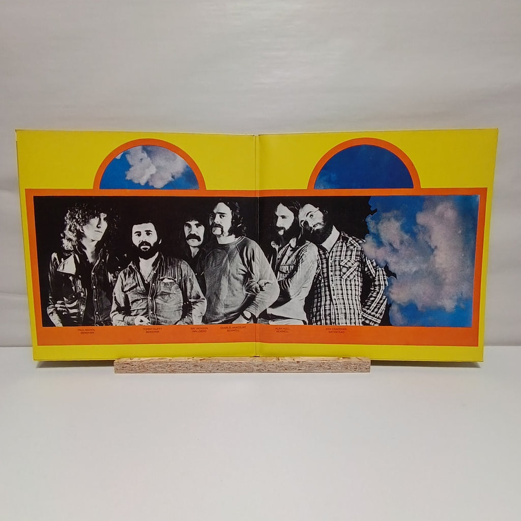 Lindisfarne roll on, ruby vinyl record VG+/VG CAS 1076
