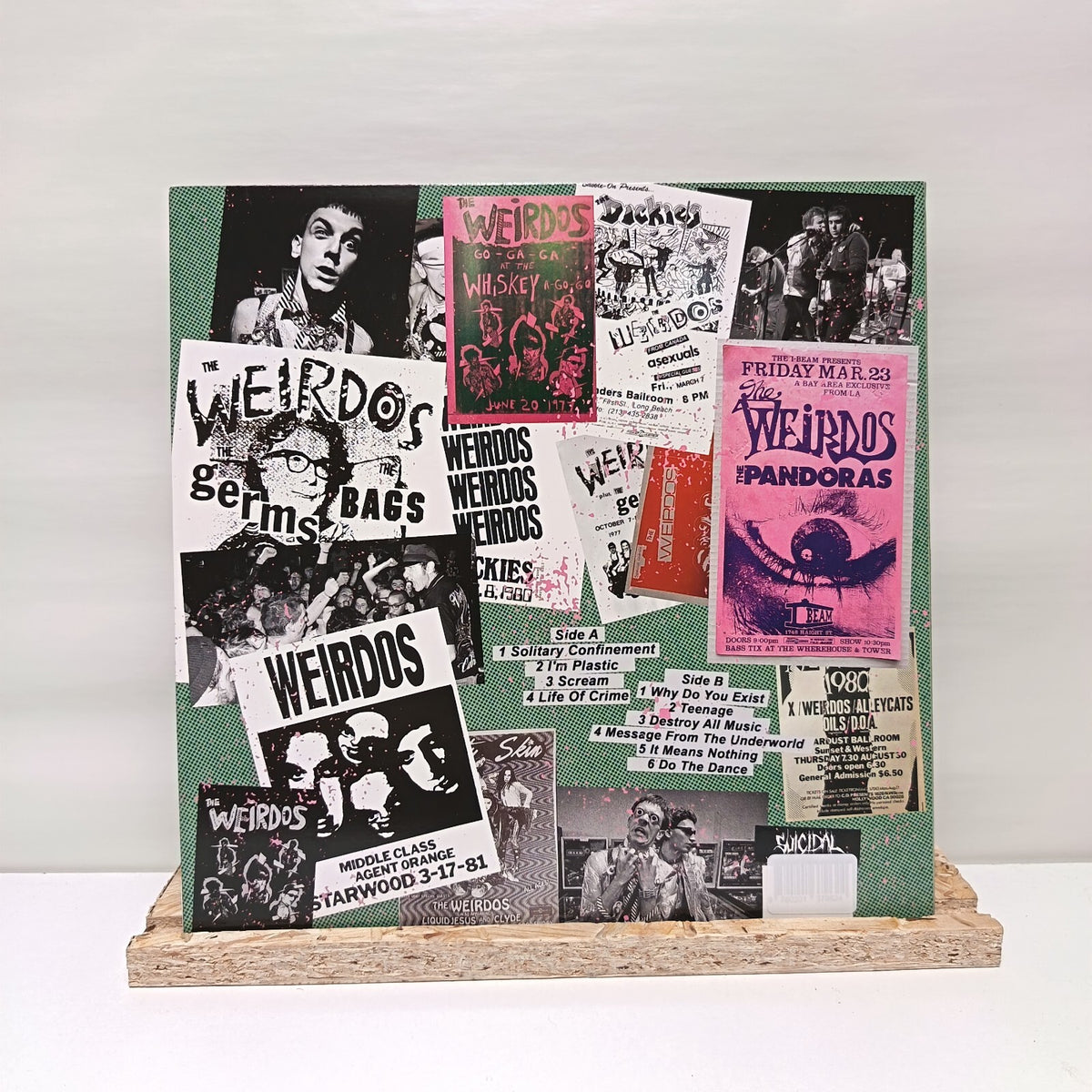 The Weirdos at the whisky hollywood vinyl record