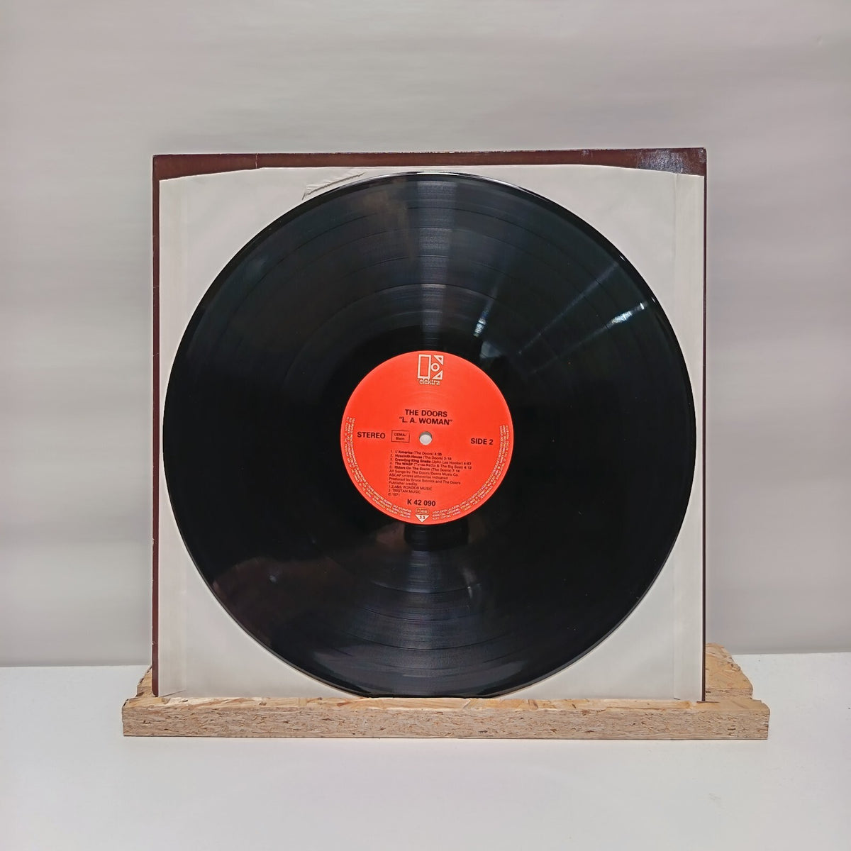 The Doors l.a. Woman vinyl record VG+/VG+ ESK 75011