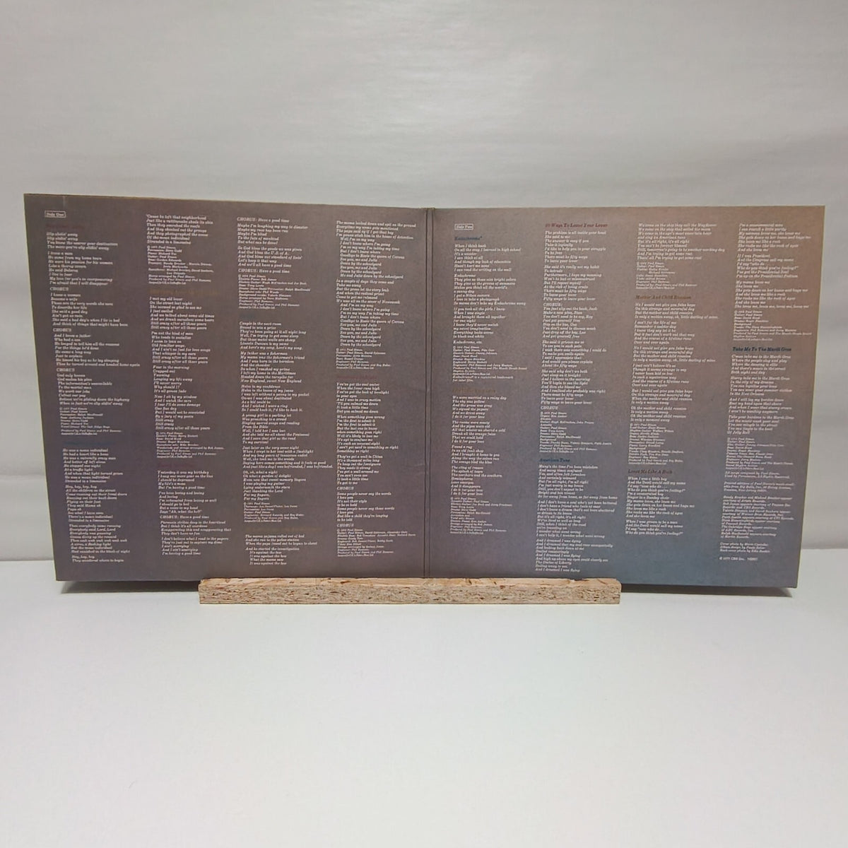 Paul Simon greatest hits vinyl record EX/VG+ 10007
