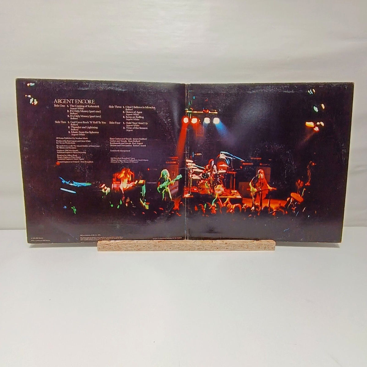 Argent encore double vinyl record VG+/VG+ EPC 88083