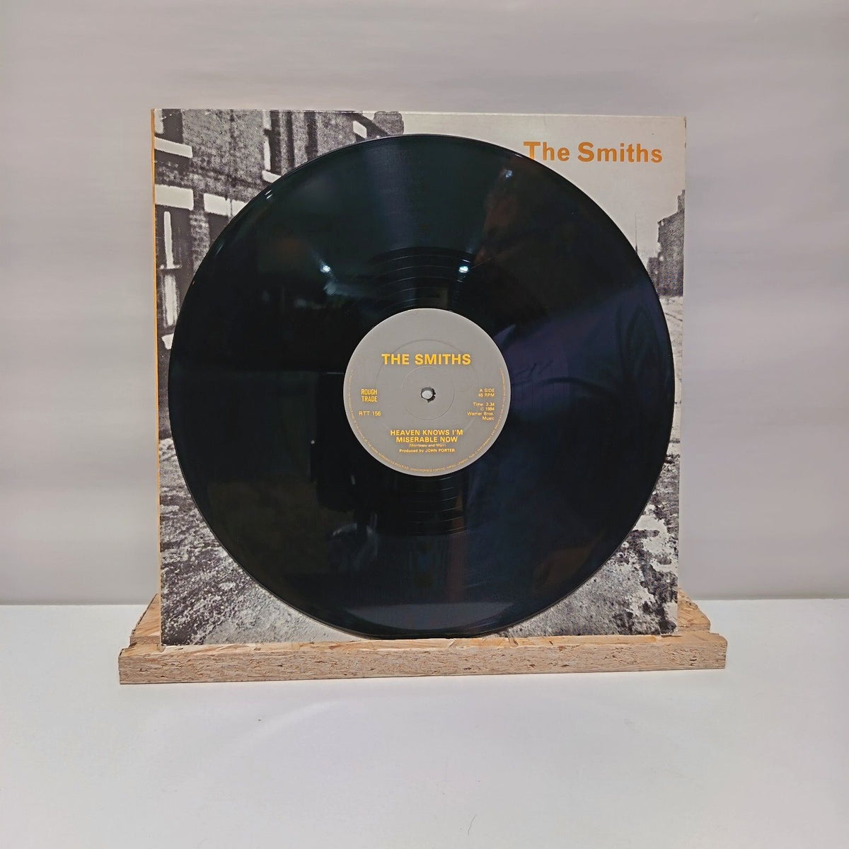 The Smiths heaven knows I'm miserable now vinyl record 12" VG+/VG+ RTT 156